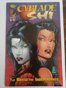 Cyblade Shi The Battle for Independents 1 1st appearance of Witchblade