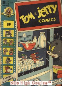 TOM AND JERRY (1948 Series)  (DELL) #72 Good Comics Book