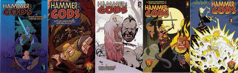 HAMMER OF THE GODS (2001 INSIGHT) 1-5  COMPLETE!