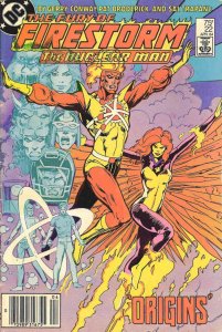 Fury of Firestorm, The #22 (Newsstand) FN ; DC | Gerry Conway Firehawk