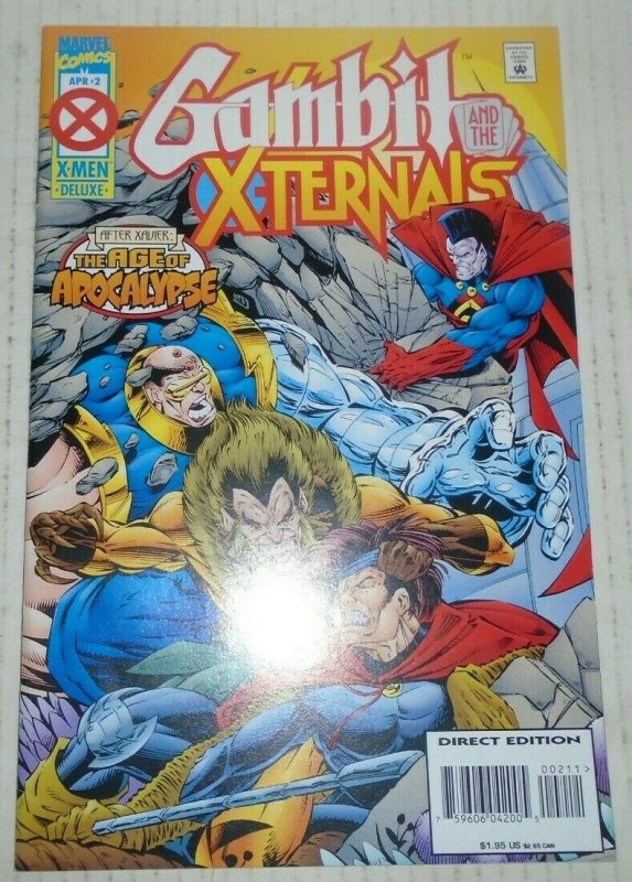 Gambit And The Xternals # 2 April 1995 Marvel