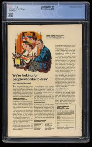 Silver Surfer #4 CGC FN/VF 7.0 Off White to White vs Thor! Loki Appearance!