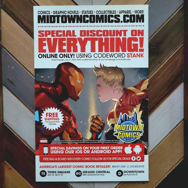 Civil War II #3 (Marvel 2016) NM, unread copy, HAWKEYE Kills Bruce Banner