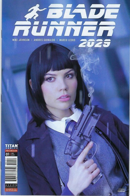 Blade Runner 2028 Rei Kennex Photo Cosplay Variant Cover Edition !!!  NM