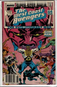 West Coast Avengers Annual #3 (1988) West Coast Avengers / Avengers West Coast
