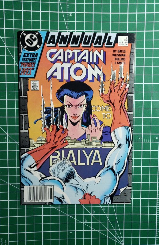 Captain Atom Annual #2 Newsstand Edition (1988)