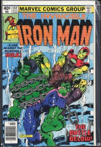 Iron Man #132 Newsstand Edition (1980) Iron Man
