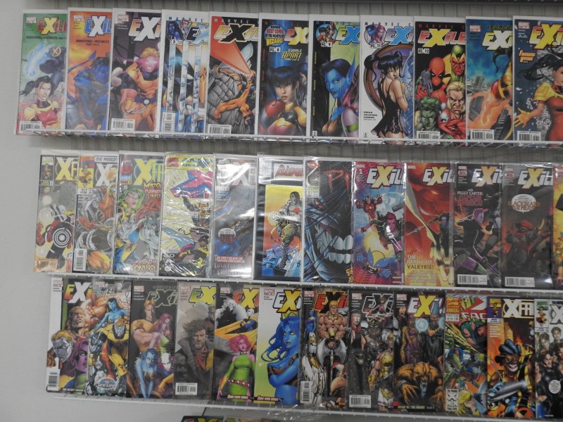 Huge Lot 170+ Comics W/Exiles, New Exiles, X-Factor+ Avg VF+ Condition!!