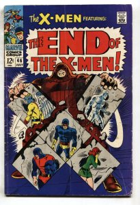 X-Men #46--1969--Origin of Iceman--Marvel--comic book