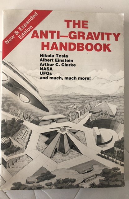 The antigravity handbook tesla 1998/Just part of my fantastic eclectic  library | Comic Collectibles - Trading Cards - Other