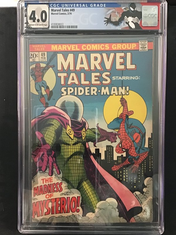 Marvel Tales #49 CGC 4.0 Custom Labels