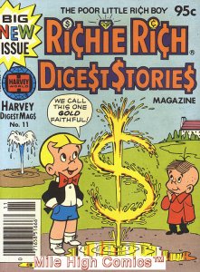 RICHIE RICH DIGEST STORIES (1977 Series) #11 Very Good Comics Book