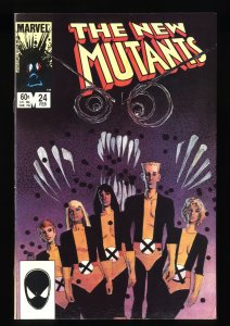 New Mutants #24 NM 9.4 1st Legion Cameo!