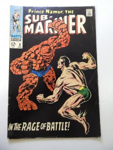 Sub-Mariner #8 (1968) VG Condition