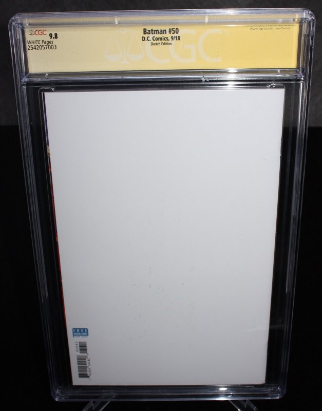Batman #50 CGC (9.8) Signed & Sketched by Alfret Le & Steve Lydic - 2018