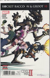 Rocket Raccoon & Groot #10 (2016) Rocket Raccoon