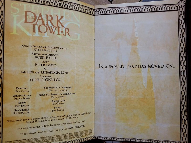 DARK TOWER: Gunslinger Born #1 (Marvel 2007) 1st Issue JAE LEE Cover 8.5 VF+