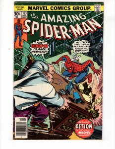 The Amazing Spider-Man #163 (1976) KINGPIN Appearance !!!  / ID#356