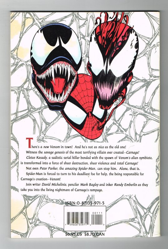 Spider-Man: Carnage   1993  TPB FIRST PRINTING