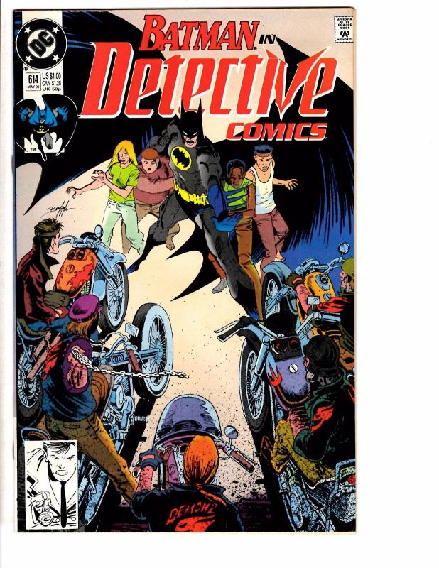 6 Detective Comics Feat. Batman DC Comic Books # 610 611 612 613 614 615 AB6