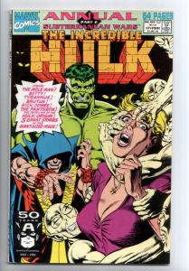 Incredible Hulk Annual #17 - Subterranean Wars Part 2 (Marvel, 1991) - FN/VF