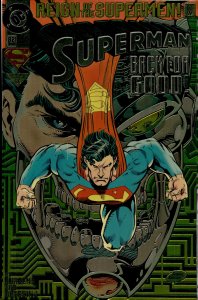 Superman #82 Chromium Cover (1993) Superman