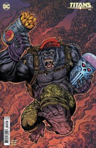 Titans #10 Cvr D Maria Wolf April Fools Monsieur Mallah Var DC Comics Book