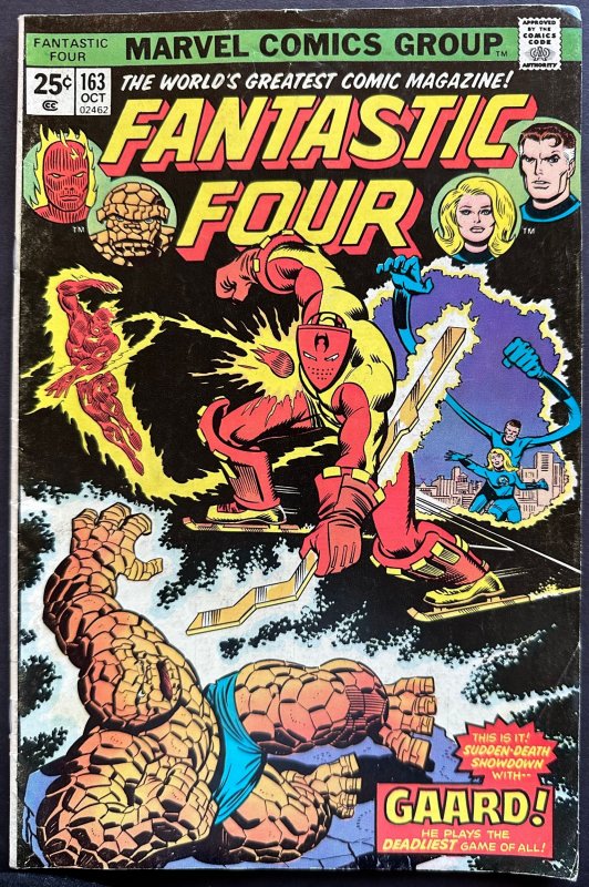 Fantastic Four #163 Regular Edition (1975)