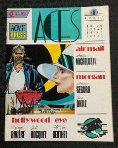 1988 ACES Magazine #1 Eclipse Acme Press FN+ 6.5 / Fisherman Collection