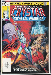 The Saga of Crystar, Crystal Warrior #1 (1983) Crystar [Key Issue]