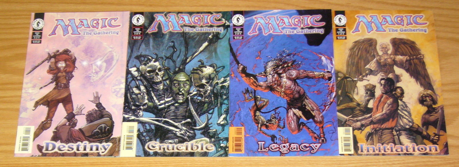 マジック：ザ・ギャザリング MAGIC THE GATHERING: GERRARD'S QUEST Magic: the Gathering - Gerrard's Quest #1-4 VF/NM complete series