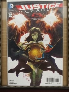 Justice League #49 Batman Vs. Superman Variant Cover.  Nw61