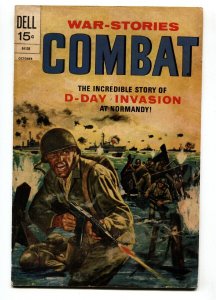 Combat #37 1972- Dell Comics- D-Day invasion Normandy G/VG