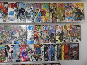 Huge Lot 180+ Comics W/ Fantastic Four, Daredevil, Spidey+ Avg Fine+ Condition!!