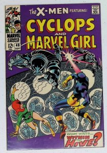 The X-Men #48 (1968) FN- small tape pull bc