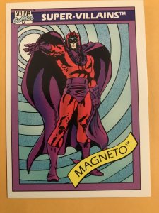 MAGNETO #63 : 1990 Marvel Universe Series 1 card, NM/M,  X-Men