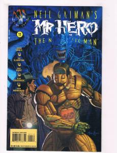 Neil Gaimans Mr Hero #11 NM Tekno Comix Comic Book 1996 DE28