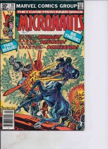 Marvel Comics! The Micronauts! Issue 28!