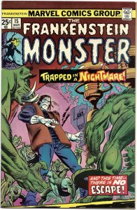 The Frankenstein Monster #15 (1975) VF+