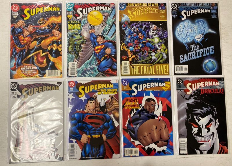 Superman lot #111-220 + 2 ANN (2nd series) 38 diff 8.0 VF (1996-2004)