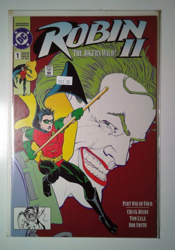 Robin II The Joker's Wild #1 (1991) Newstand Edition DC Comics 9.4 NM Comic Book