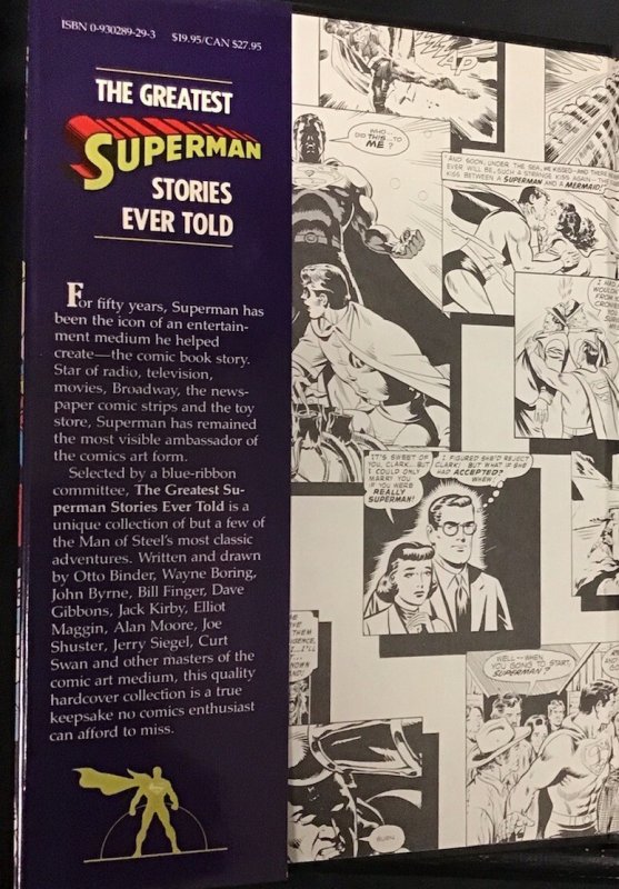 The Greatest Superman Stories Ever Told 1987, Hardcover DC COMICS