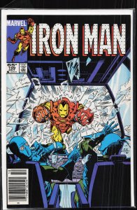 Iron Man #199 Newsstand Edition (1985) Iron Man
