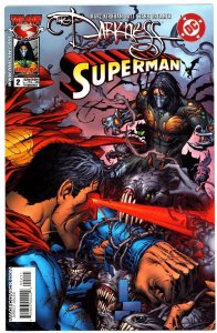 The Darkness Superman #2 2005 Silvestri, Kirkham Cover A image/DC Comics EB264