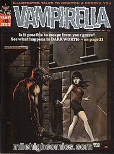VAMPIRELLA  (MAGAZINE) (1969 Series) #6 Fine