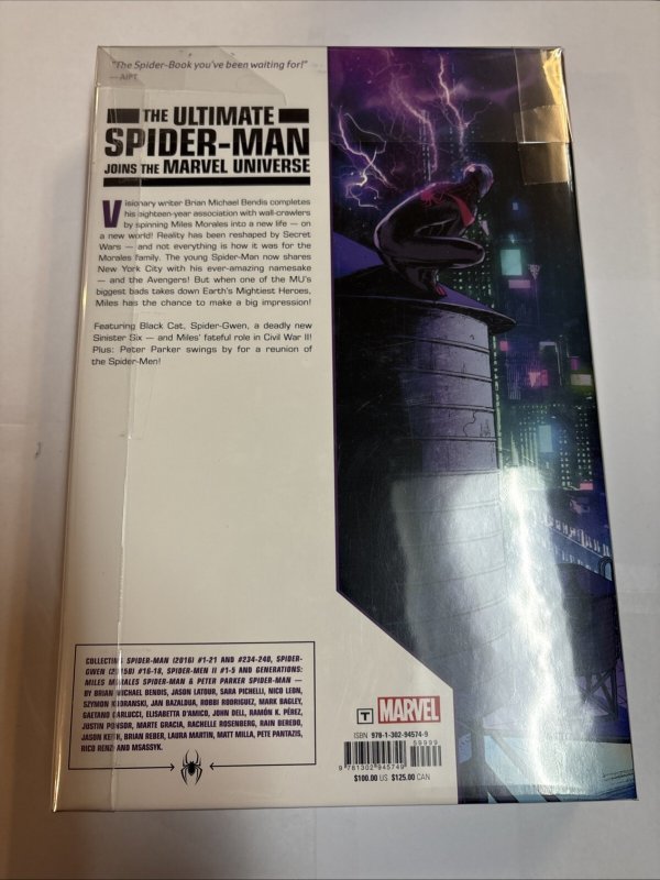 Miles Morales Spider-Man Volume 2 - Omnibus Hardcover HC (Not Sealed)