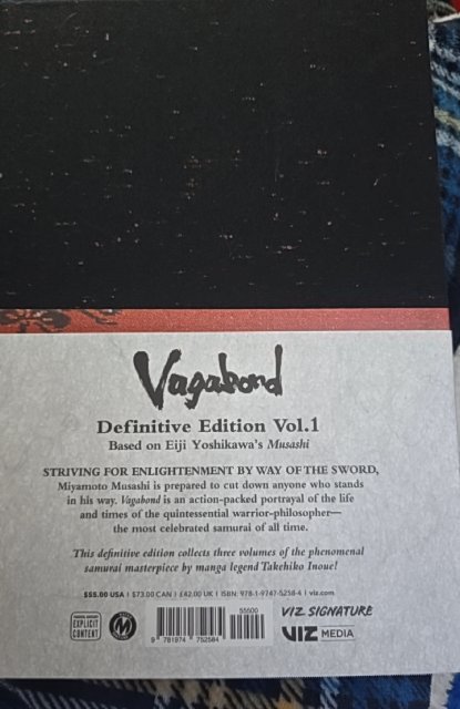 Vagabond Definitive Edition #1 (2025)