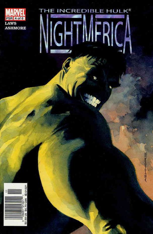 Hulk: Nightmerica #4 VF ; Marvel