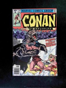 Conan The Barbarian #110  Marvel Comics 1980 FN/VF Newsstand