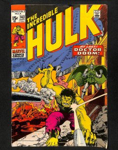 Incredible Hulk (1962) #143 Doctor Doom!